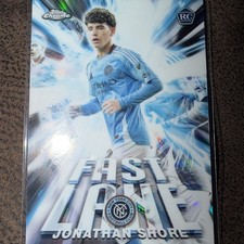 2025 Topps Chrome MLS Jonathan Shore Fast Lane Rookie RC #FL-13 New York City FC