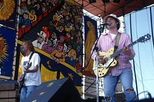 Jeff Tweedy of Wilco at Laguna Seca Daze on May 25 1996 in Laguna- 1990s Photo