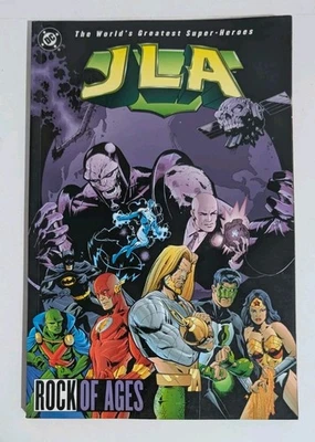 JLA - Rock Of Ages Trade Paperback TPB DC Comics 1997 VF - Image 1 of 3