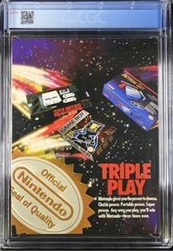 Hulk Hogan April 1992 Nintendo Power WWF Super WrestleMania NES CGC 9.2