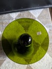 Vintage HAND MADE IN Italy Green Pedestal Glass Apothecary Jar Twist Stem MCM 14 — photo 5