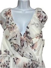 Formal Casual Dress Flowers SHEIN Curve With Ruffles