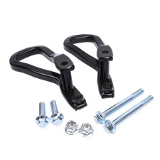 New Front Tow Recovery Hooks 84195907 Black Fits 2019-2026 Gmc Sierra 1500
