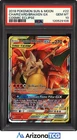 Pokemon 2019 Charizard & Braixen GX 22/236 Tag Team Cosmic Eclipse GEM MT PSA 10