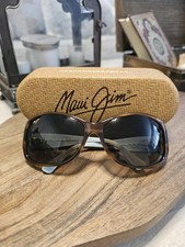 Maui Jim Nalani MJ295-03T Tortoise Blue Polarized Sunglasses 61-16-126 w/ Case