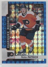 2017-18 O-Pee-Chee Platinum Royal Blue Cubes 90/99 Nolan Patrick #200 7fp