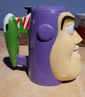 Vintage Disney On Ice Toy Story Buzz Lightyear Souvenir Character Mug Cup Lid — photo 2