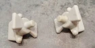 Vintage 1980 Kenner Star Wars Ice Planet Hoth Adventure Playset Foot Pegs (2)
