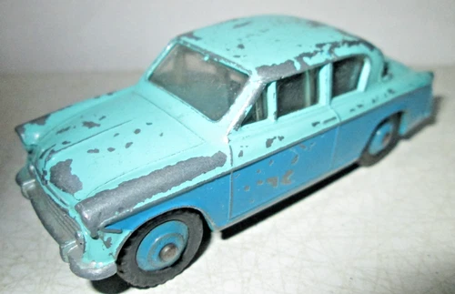 VINTAGE DINKY TOYS # 166 SUNBEAM RAPIER SALOON WITH GLASS TWO TONE DIECAST CAR