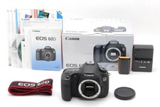 Canon EOS 60D DSLR Camera 18MP with Box  Strap, Tested  Guaranteed