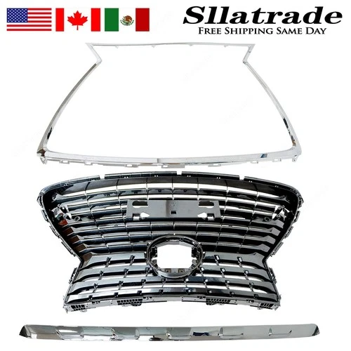 5310178140 Front Grill Grille Trim Molding Fit 2018-2019 Lexus NX300 NX300h Base