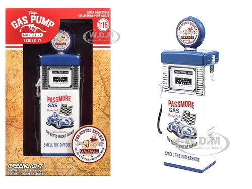 1951 Wayne 505 Gas Pump Polly Gas in 1:18 scale by Greenlight by Greenlight