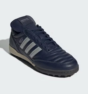 adidas 019228 Mundial Team Turf Soccer Shoes, Size 9, Blue