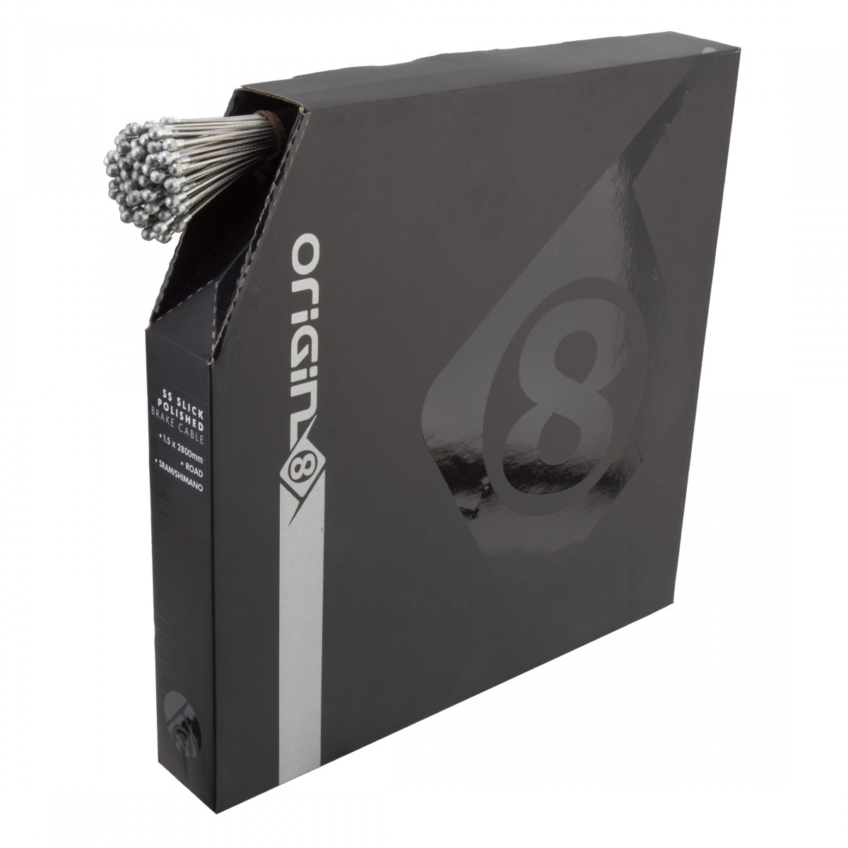 Origin8 SS Гладкий полированный трос дорожного тормоза из нержавеющей стали диаметром 2800 мм совместимый 85990₽