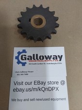 NEW MARTIN 40BS16 1 1/4 SPROCKET ANSI 40 16 TEETH 1 1/4" BORE 1/4" WK P9951