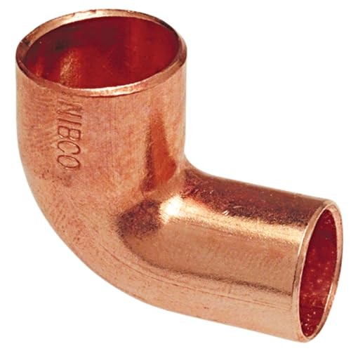 Nibco 1-1/4" NOM FTG x C Copper 90 Degree Close Rough Elbow 607-2 11/4-1 Each