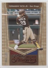 2021 Panini Chronicles Timeless Treasures Red 65/100 Fernando Tatis Jr #20 bp9