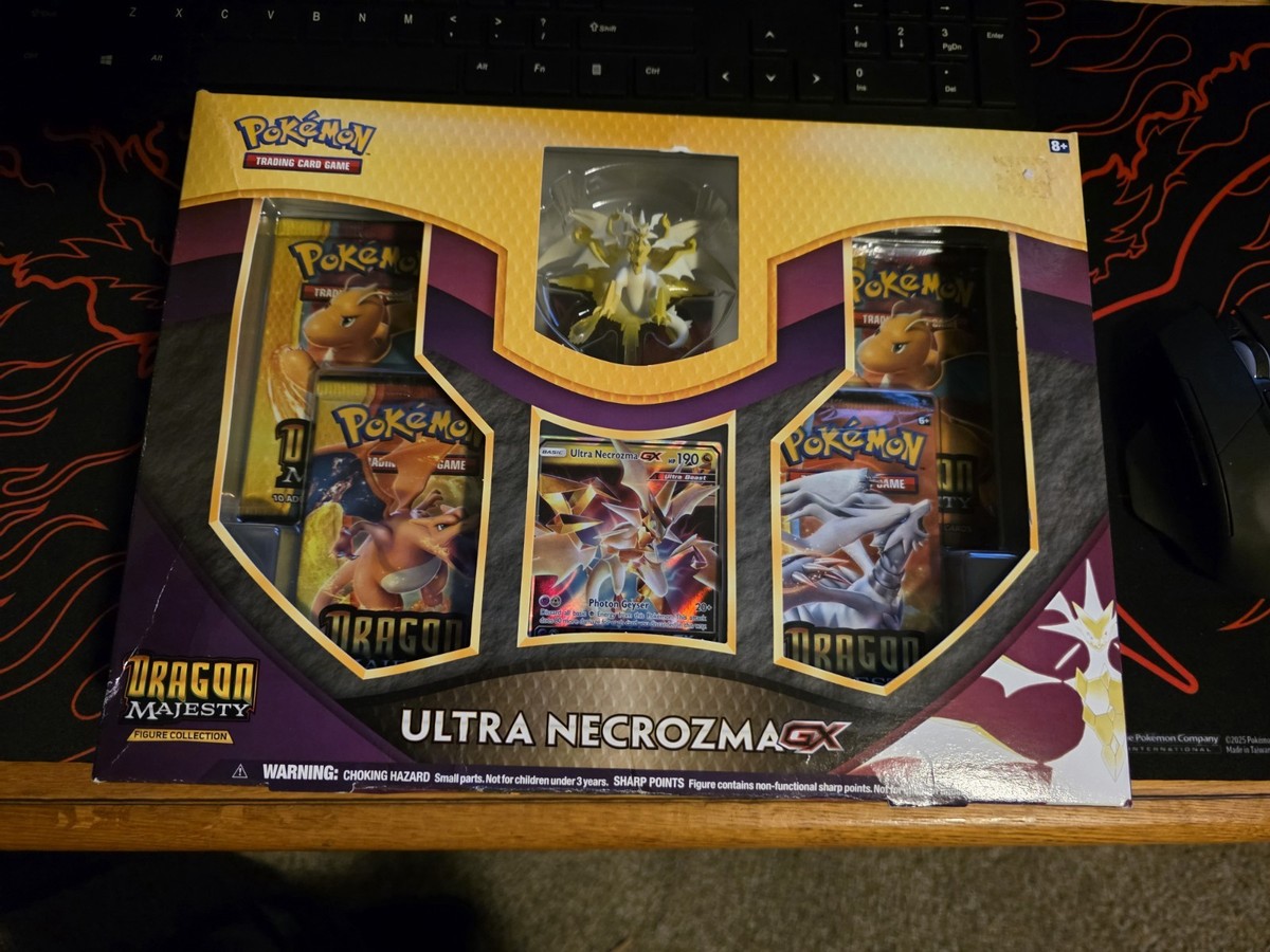 Pokemon Ultra Necrozma GX Dragon Majesty Collection Sealed Box