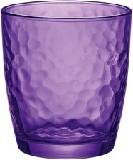 Excelsa Bormioli Rocco, Palatina Bicchieri in Vetro Spruzzato, 32cl, Viola