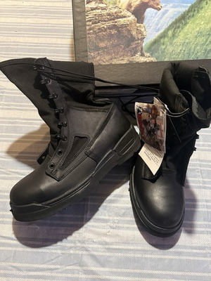 #ad #ad Rocky Men Military Hot Weather Steel Toe Safety Combat Boots 711 6129 12XW $34.99