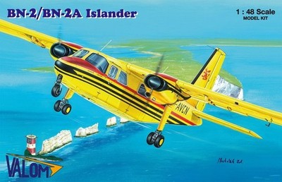 Valom 48008 Britten Norman BN-2 / BN-2A Islander Maßstab 1:48