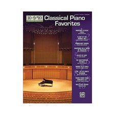Alfred 10 For 10 Classical Piano Favorites Piano, Vocal, and Chords Book 