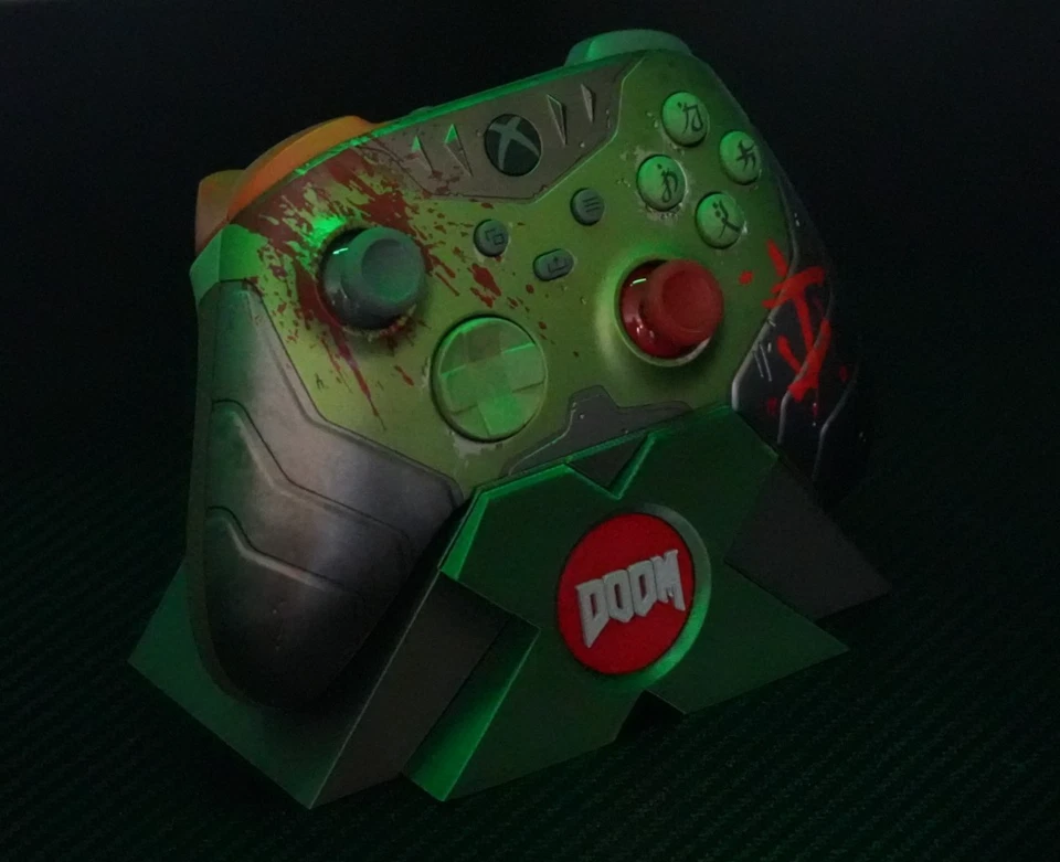 Xbox Series X S controller STAND for DOOM Limited Edition Controller 3D PRINT - Image 2 of 4