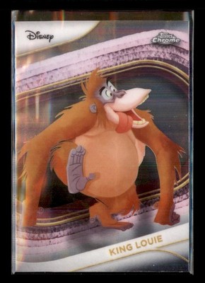 2025 Topps Chrome Disney #108 King Louie The BallCap Exec