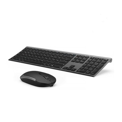 Seenda Funktastatur Mit Maus, Wiederaufladbare Tastatur Maus Set Kabellos Für Co