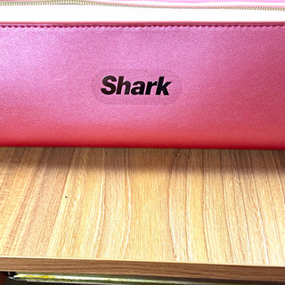 Shark Hair Straightener Pink/Gold with Zip Case & Comb Attachment