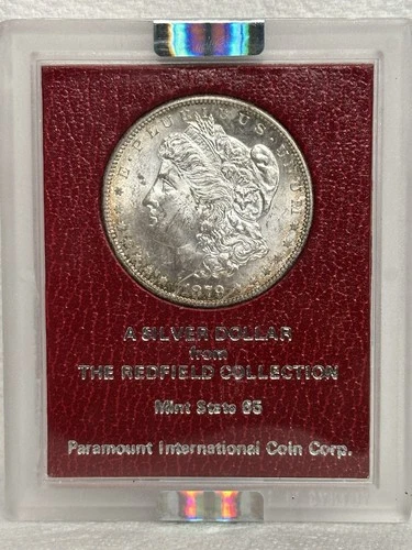 1879-S Morgan Silver Dollar Redfield NGC MS 62