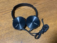 Sony MDR-XB450 Wired Headphones Black Over Ear - Very Nice Sound Bass Phones