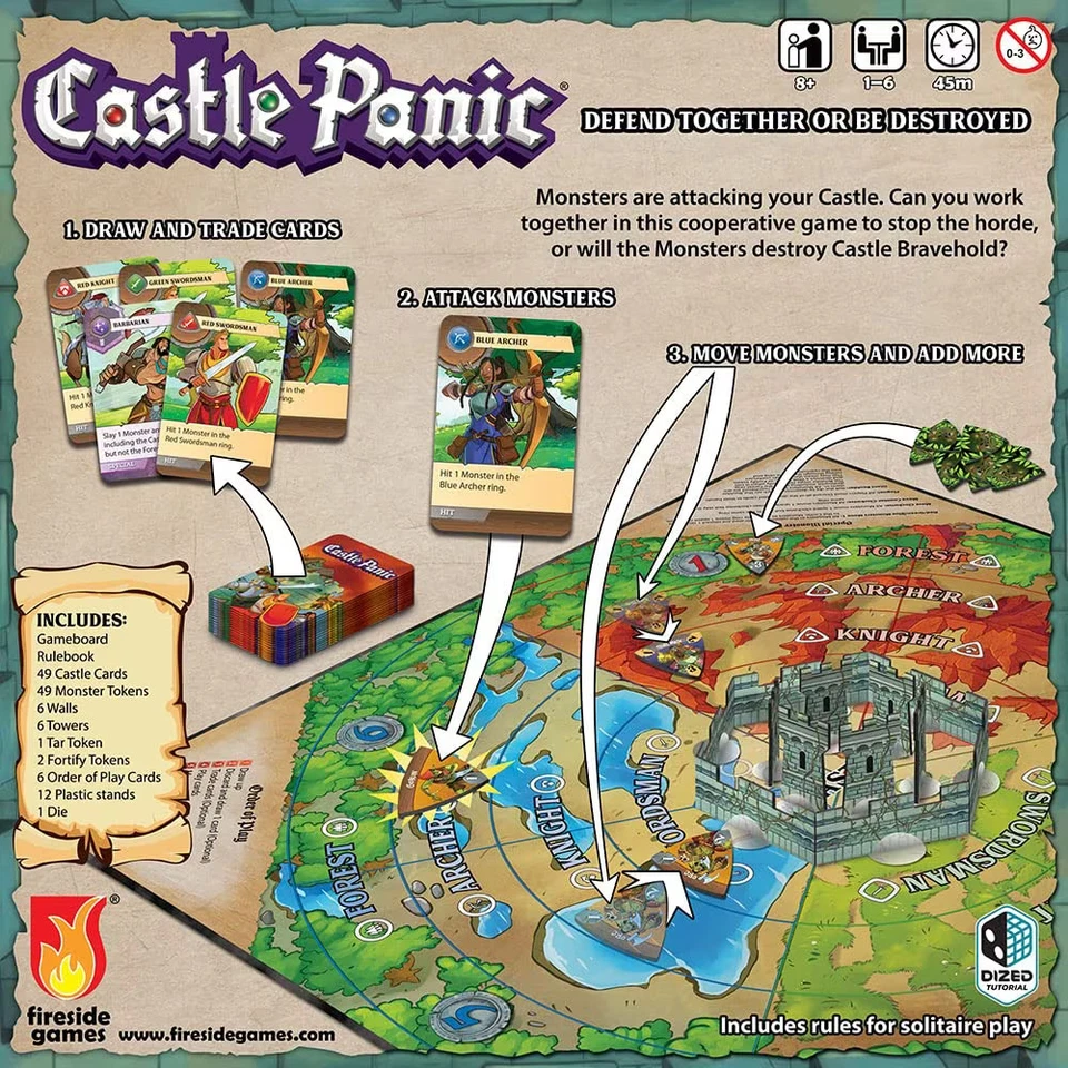 Castle Panic - Second Edition | Board Game New - Image 2 of 4