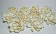 100 Magnolia Lotus Sola Wood Dia.5CM Diffuser Flower Artificial Flora Decor Gift