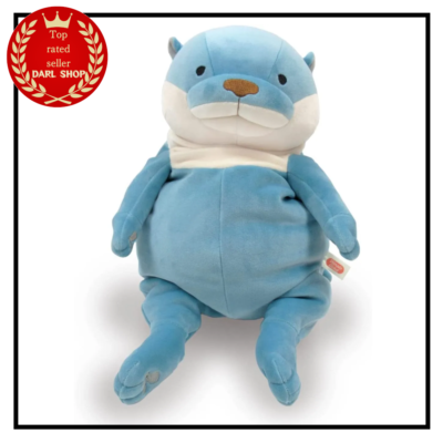 Shinada Global Mochi-KawaUso Otter Blue Blueberry L Plush Stuffed