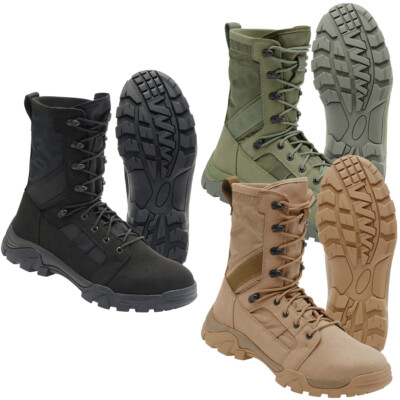Brandit Defense Boot Schuhe Stiefel Outdoor Militärstiefel Survival Wandern Men
