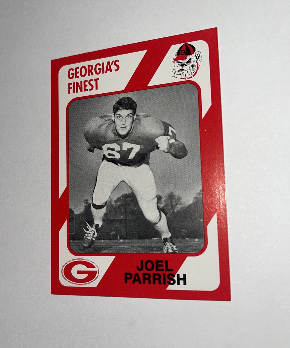 Joel Parrish Signed Georgia's Finest Football Card - NICE | eBay