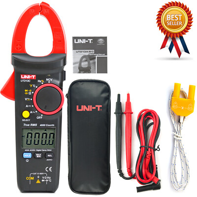 UNI-T UT213C 400A AC/DC Current Measurements True RMS Digital Clamp Meters  Kd