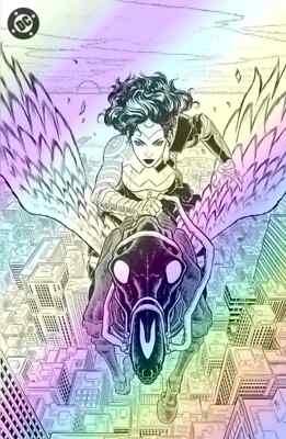  FOIL  ABSOLUTE WONDER WOMAN #1 NOIR EDITION (HAYDEN SHERMAN VARIANT) ~ DC