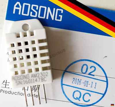 DHT22 AM2302 ASAIR Digital Temperatur Sensor Luftfeuchte Arduino Raspberry Pi