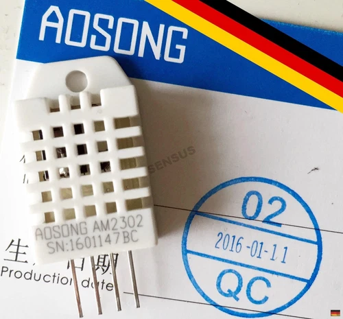 DHT22 AM2302 ASAIR Digital Temperatur Sensor Luftfeuchte Arduino Raspberry Pi