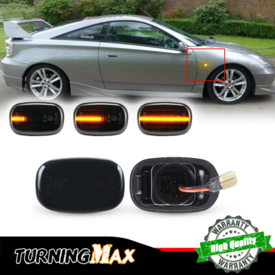 2Pcs LED Side Repeater Indicator Light For Toyota Hilux Yaris Corolla RAV4 Lexus