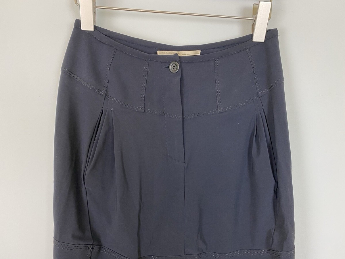 Mini-jupe Bleue à Volants Marithé Et François Girbaud - Taille 36 - Neuf Avec étiquettes - Pièce Rare !