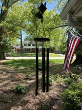 Memorial Wind Chime Sympathy Gift Wind Chime Loved Pet Loss I Walk In Heaven Now