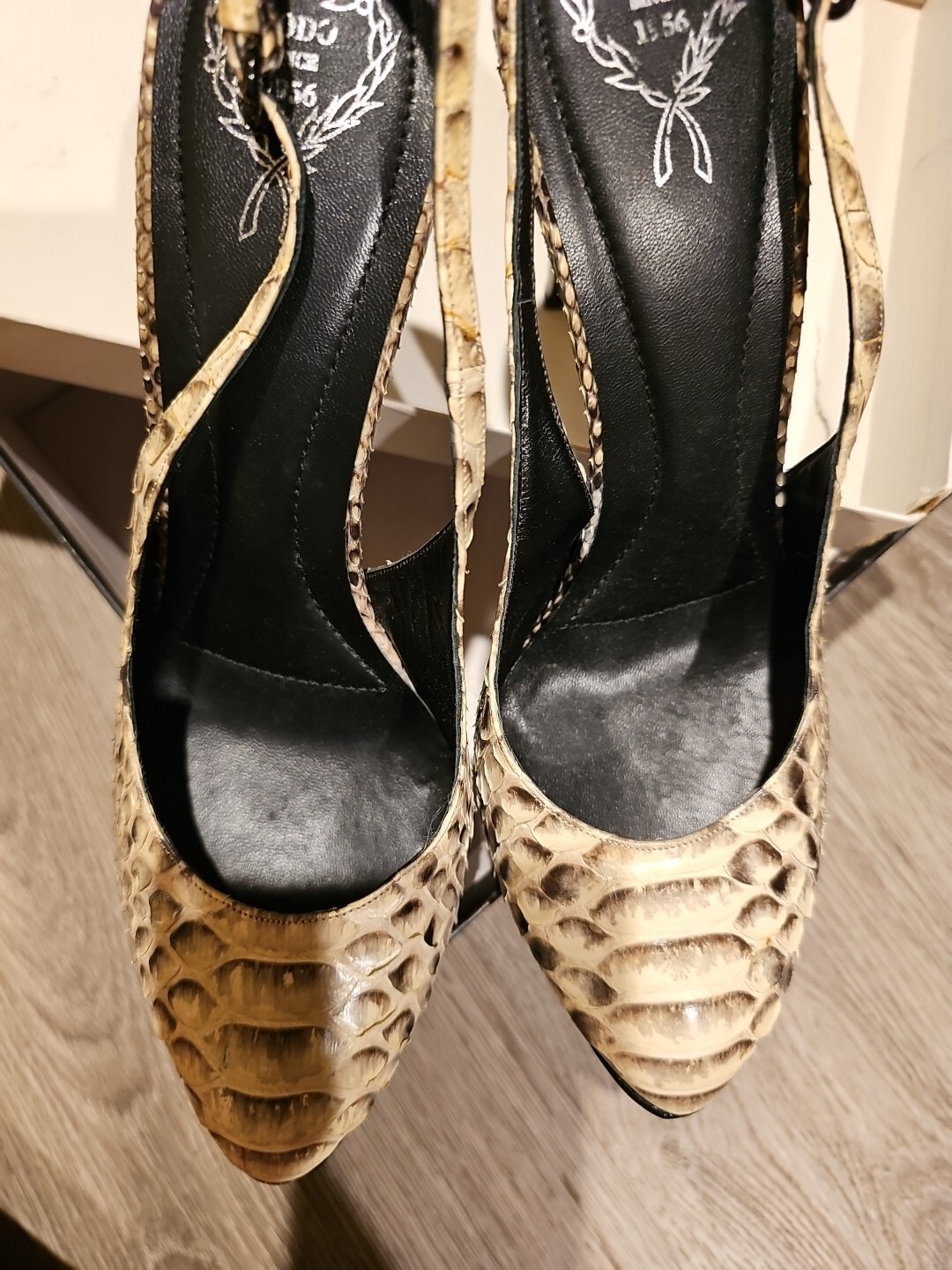 Rodo Authentic Python Womens High Heel Shoes US 8… - image 18