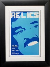 Star Trek: The Next Generation "Relics" Trekkie CUSTOM FRAMED ART Ronald Moore