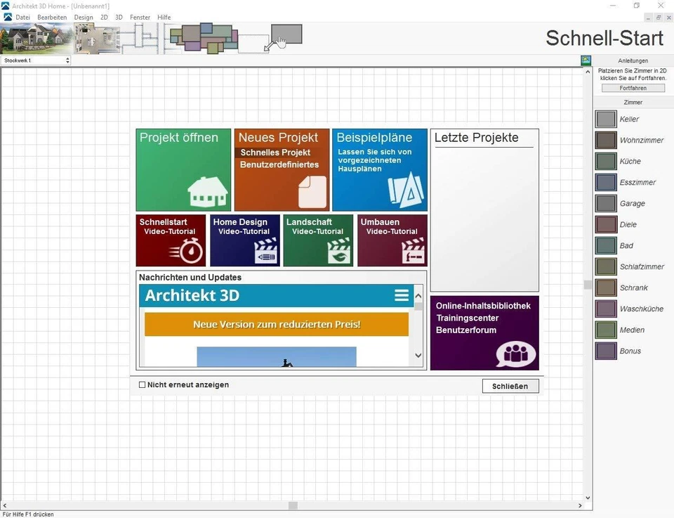 Avanquest Architekt 3D X8 Home Planungssoftware Eigenheim - Bild 3 von 4