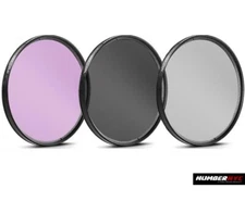 Opteka OPT3PC58MM 58mm 3-Piece Professional Filter Kit (UV, CPL, FLD) NEW IN BOX