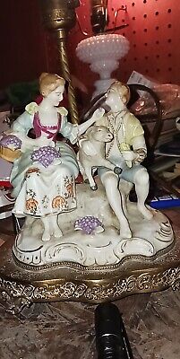 Dresden antique porcelain figurine Table Lamp! Dresden | eBay Dresden antique porcelain figurine Table Lamp! Dresden | eBay