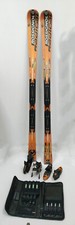 Sci arancione nero ROSSIGNOL RADICAL MUTIX con attacco AXIAL 140 e accessori